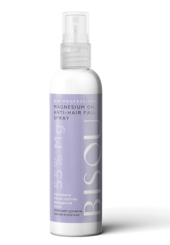 BISOU Professional - Olej na vlasy s Magneziem ve spreji - proti vypadávání vlasů, 150 ml