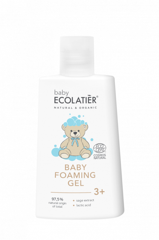 ECOLATIER - Dětský pěnivý mycí gel 3+, 250 ml