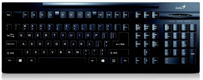 Klávesnice Genius KB-125 / CZ/SK / černá Varianta: ivi1