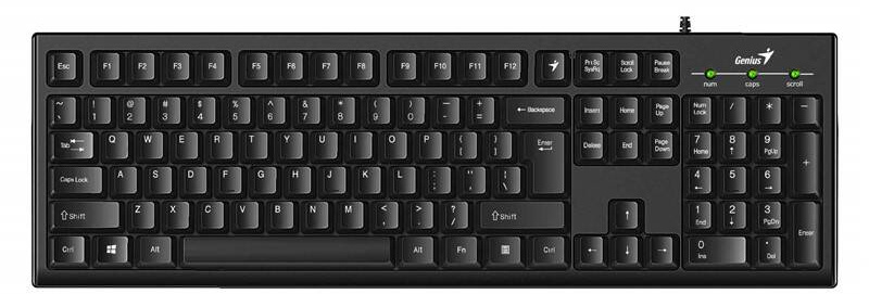 GENIUS Smart KB-100 Černá