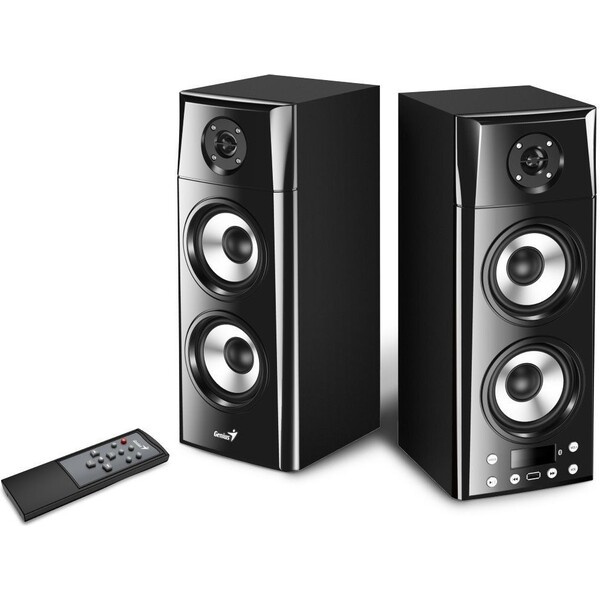 Genius SP-HF2800 bezdrátové reproduktory 2.0 (True Wireless Stereo) černé