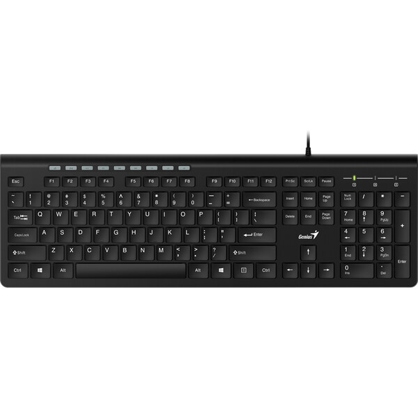 Genius Slimstar 230 II klávesnice černá CZ/SK