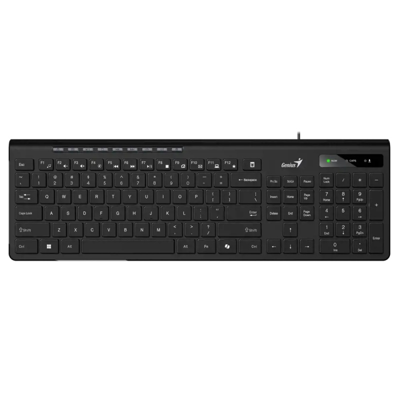 Genius Slimstar 230 II klávesnice černá CZ/SK