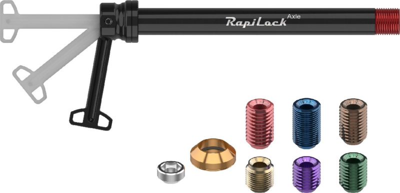 osa pevná RAPILOCK 12x105mm s adaptéry