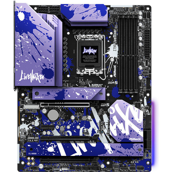 ASRock MB Sc LGA1700 Z790 LIVEMIXER, Intel Z790, 4xDDR5, 1xDP, 1xHDMI (Z790 LIVEMIXER)