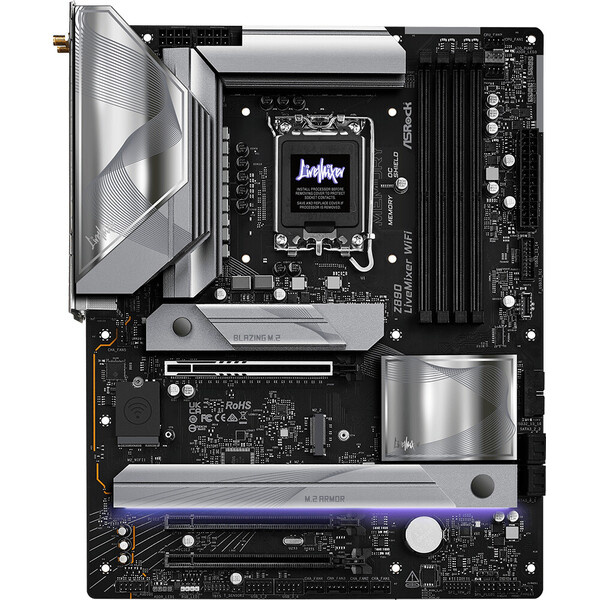 ASRock MB Sc LGA1851 Z890 LIVEMIXER WIFI, Intel Z890, 4xDDR5, 1xHDMI, 2xThunderbolt, WI-FI (Z890 LIV
