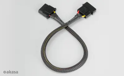 Akasa - 4-pin molex - 30 cm prodlužovací kabel (AK-CBPW02-30)