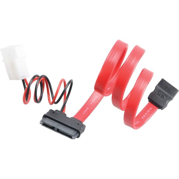 Akasa - slimline SATA na SATA data a power - 40 cm (AK-CB050-40)