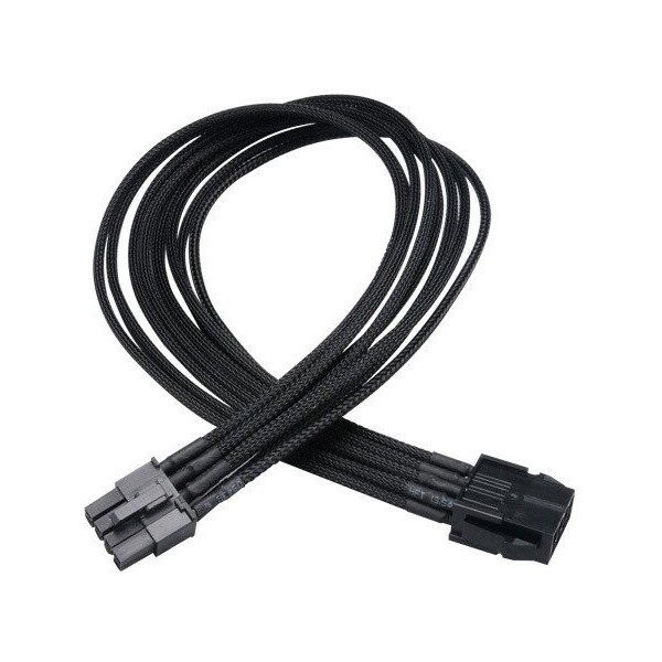 Akasa (AK-CBPW09-40BK), Flexa V8, 40cm 8-pin VGA power cable extension