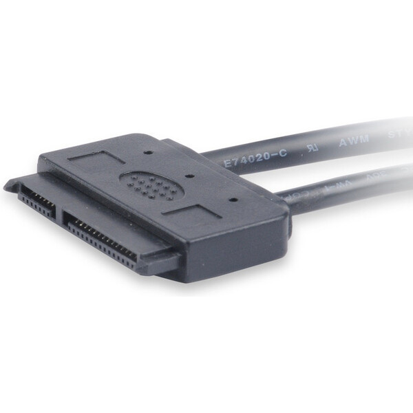 Akasa Flexstor Esata kabel Černá