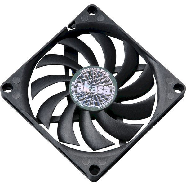 Akasa Slimfan 80mm černý (AK-FN076) Černá
