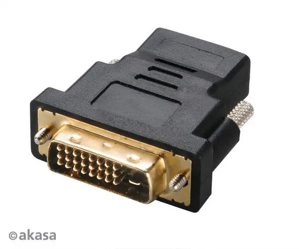 Akasa DVI-D na HDMI adaptér