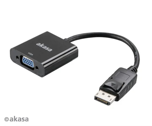 Akasa redukce DP - VGA, 20cm