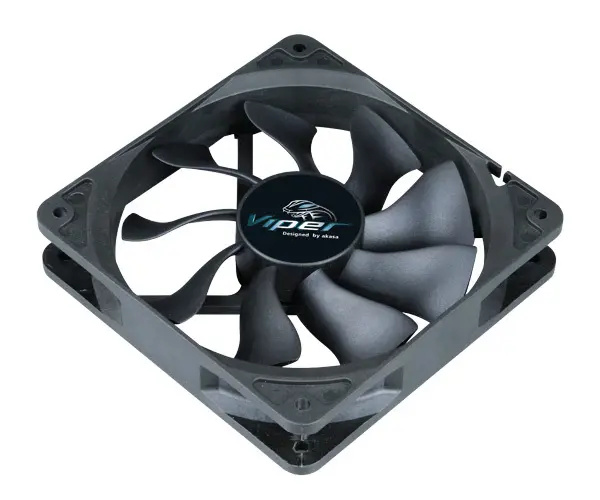 Akasa VIPER S-flow 120mm černá (AK-FN065) Černá