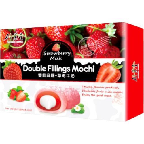 BAMBOO HOUSE double filling mochi strawberry 180g