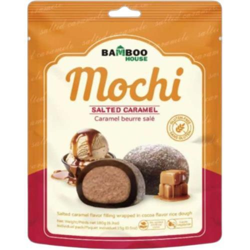 BAMBOO HOUSE salted caramel flavour mochi (bag) 180g