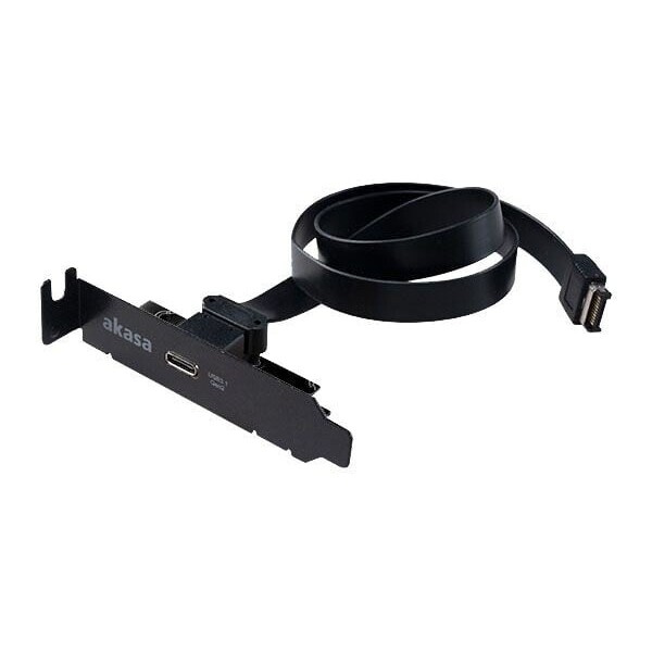 Akasa - USB 3.1 gen 2 Typ C PCI záslepka low profile