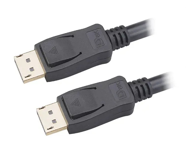 Akasa kabel DisplayPort, M/M, 8K@60Hz/4K@144Hz, 3m, černá