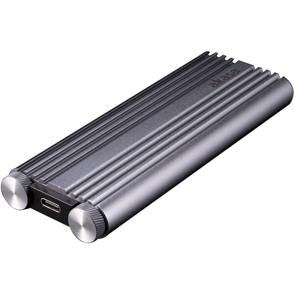 Akasa M.2 PCIe NVMe SSD na USB 3.2 Gen 2 Alu kryt (AK-ENU3M2-07)