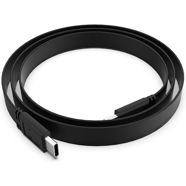 Akasa kabel USB-C - USB-C, 20Gbps, PD 46W, 4K@60Hz, 1m, černá