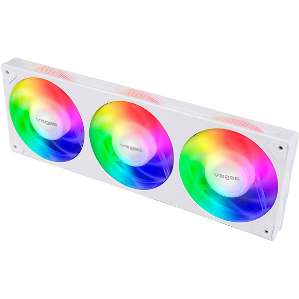 Akasa VEGAS A36 ARGB trio 120mm bílá (AK-FN113-WH) Bílá