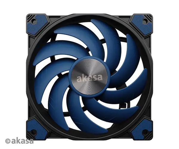 Akasa ALUCIA SC12 120mm modrá (AK-FN117) Černá/modrá