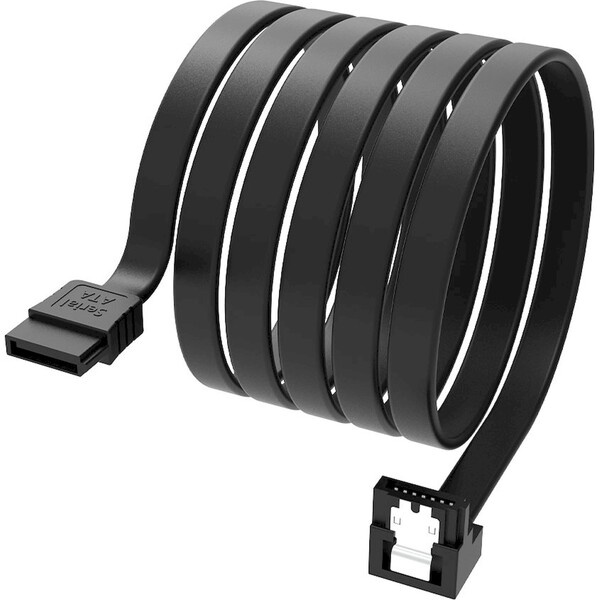 Akasa - Proslim SATA kabel 90° - 100 cm (AK-CBSA09-10BK)