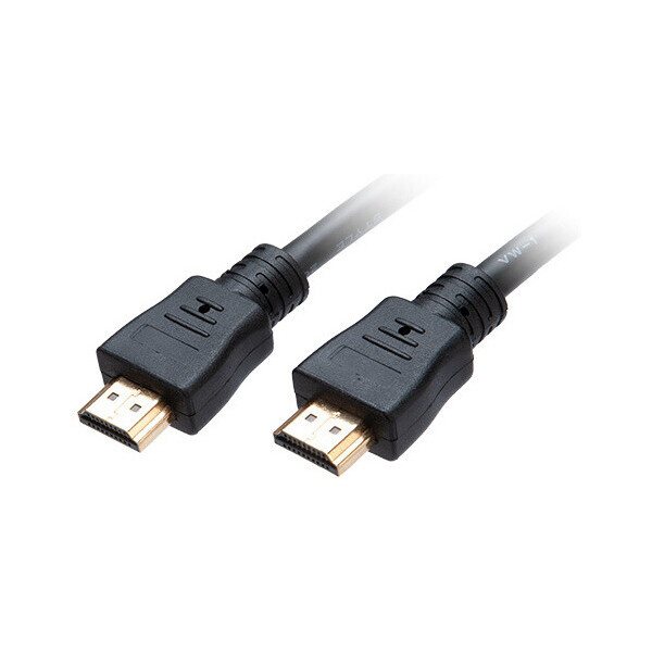 Akasa kabel HDMI - HDMI, M/M, pozlacené konektory, 8K@60Hz, 1m, černá