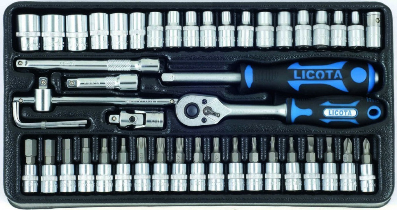 Sada nářadí 1/4", 47 ks