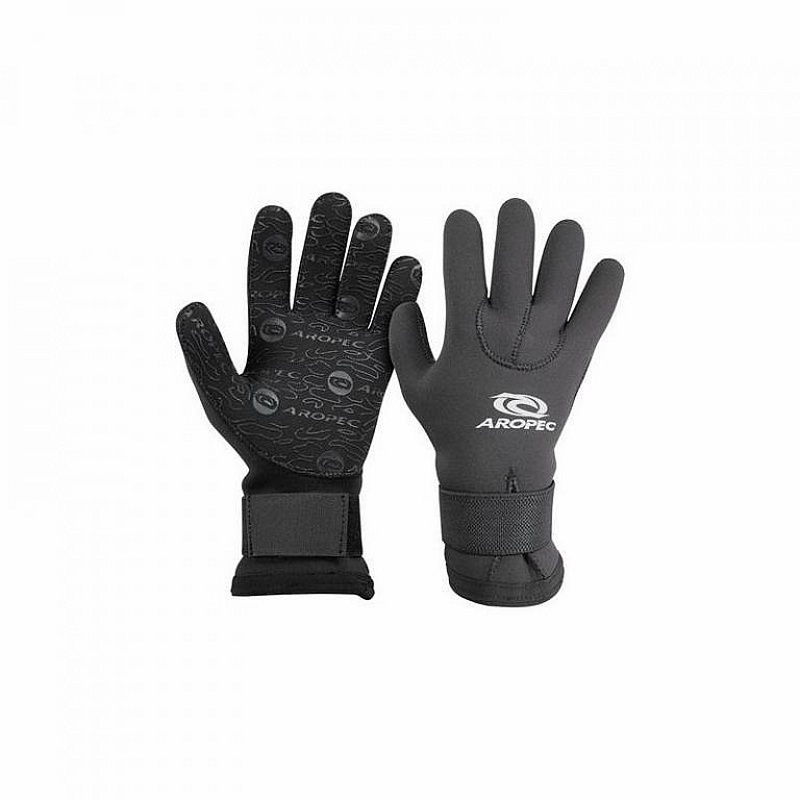 Neoprenové rukavice Aropec CLASSIC 3 mm černá S