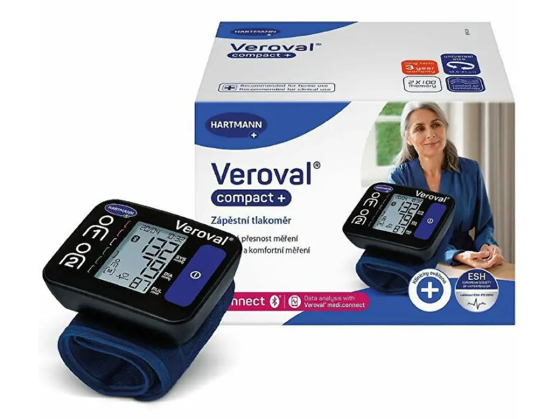 VEROVAL compact + connect zápěstní tlakoměr