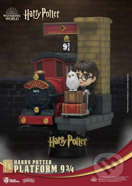 Harry Potter diorama D-Stage - Nástupište 9 a 3/4  15 cm (Beast Kingdom)