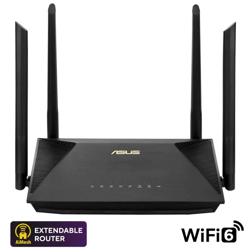 ASUS RT-AX53U (90IG06P0-MO3510) Černá