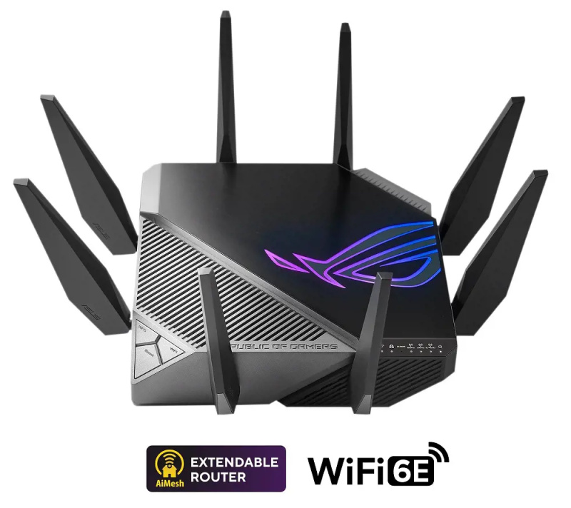 ASUS GT-AXE11000 90IG06E0-MO1R00 Černá