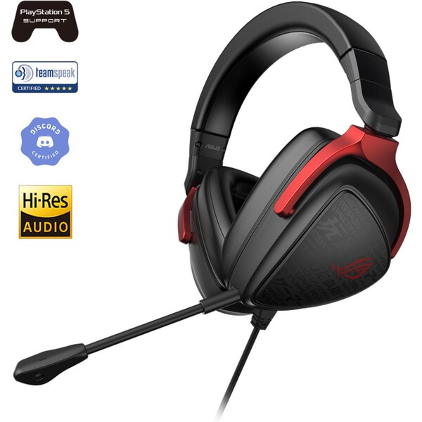 ASUS ROG Delta S Core headset Černá