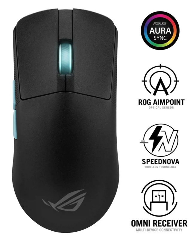 Asus ROG Harpe Ace Aim Lab Edition 90MP02W0-BMUA00 Černá