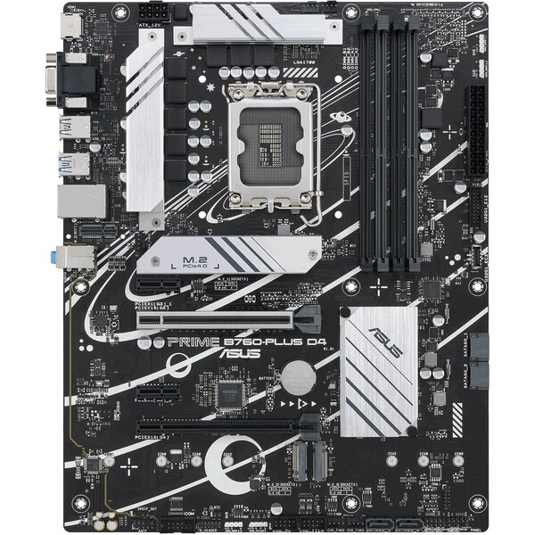 ASUS PRIME B760-PLUS D4 (DDR4) 90MB1CW0-M0EAY0 Stříbrná