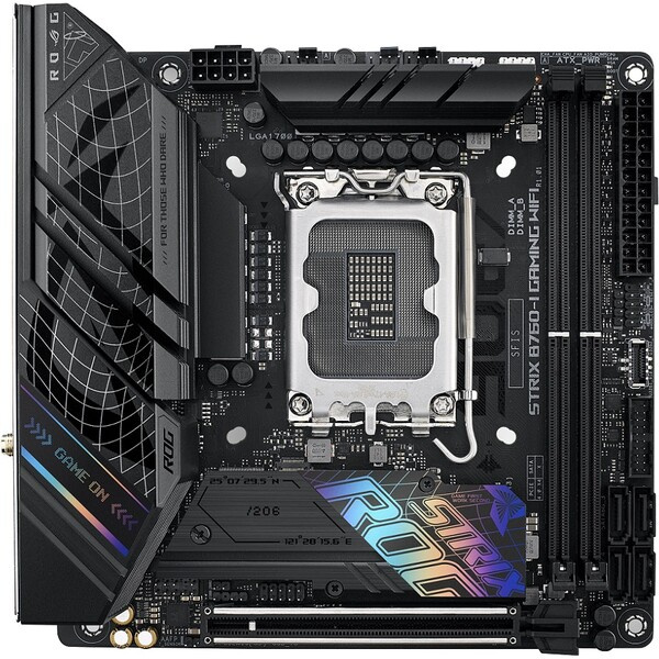 ASUS ROG STRIX B760-I GAMING WIFI 90MB1D90-M0EAY0 Černá