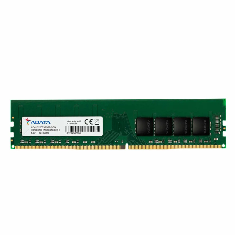ADATA DIMM DDR4 32GB 3200MHz AD4U320032G22-SGN Zelená