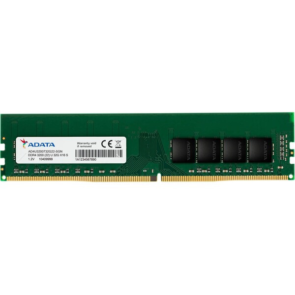 ADATA DIMM DDR4 32GB 3200MHz AD4U320032G22-SGN Zelená