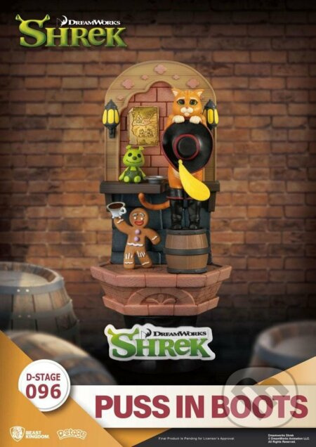 Kocúr v čižmách (Beast Kingdom) (Shrek diorama D-Stage)