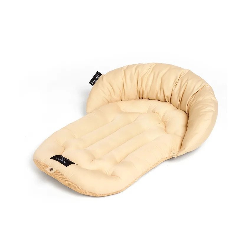 Fikago měkká podložka s polštářkem Mushroom Grey, velikost M
