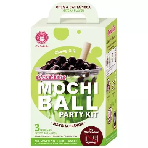 DIY Bubble tea mléčná sada matcha 195g