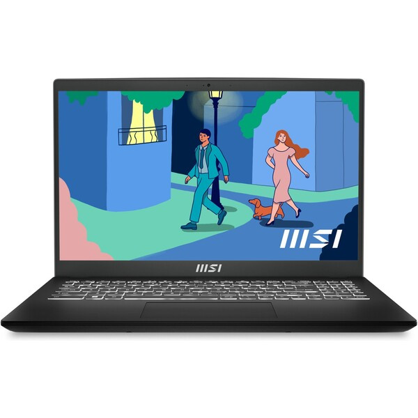 MSI Modern 15 B12M-427CZ Černá
