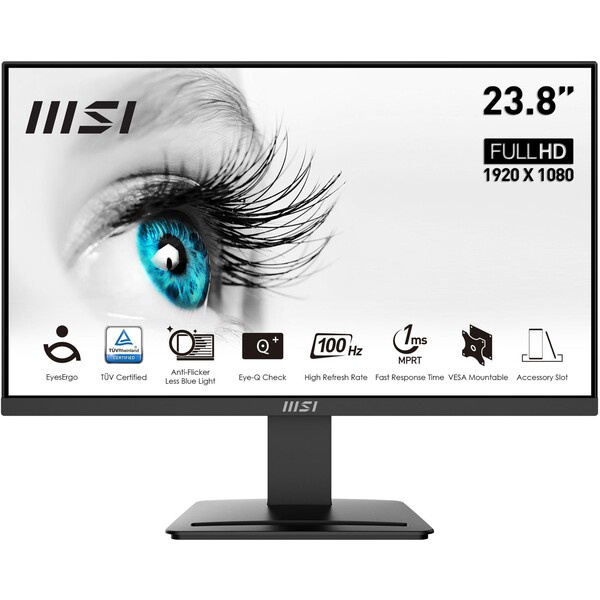 MSI PRO MP2412  - LED monitor 24" Černá