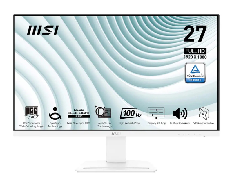MSI Pro MP273AW Bílá