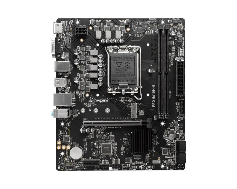 MSI PRO H610M-E/LGA 1700/mATX (PRO H610M-E)