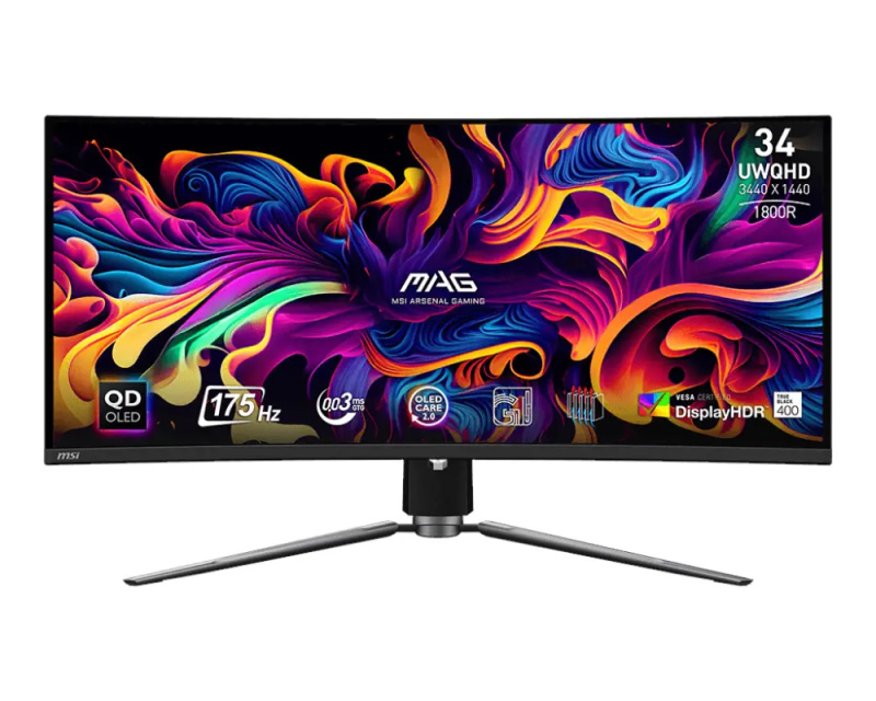 MSI MAG 341CQP QD-OLED Černá