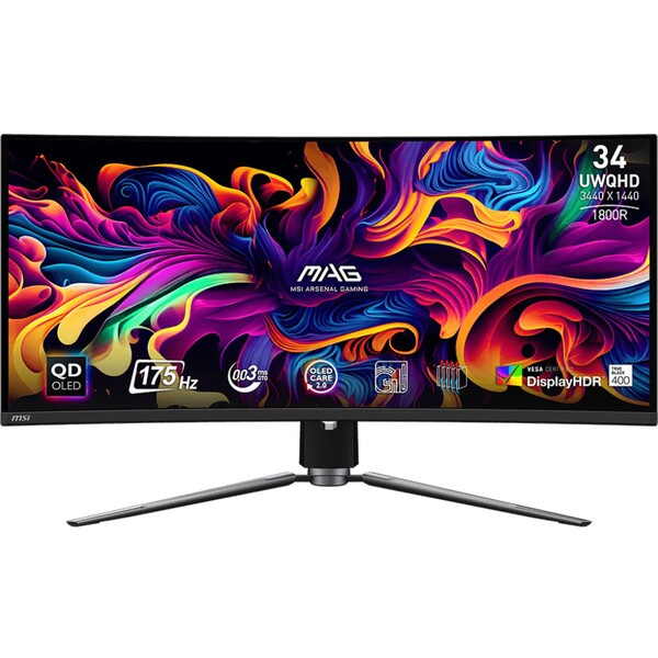 MSI MAG 341CQP QD-OLED Černá