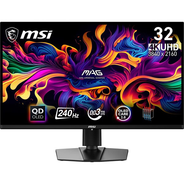 MSI MAG 321UPX QD-OLED MAG 321UPX QD-OLED Černá